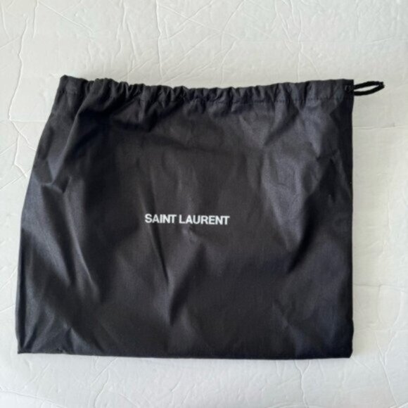 Authentic Saint Laurent Black Dust Storage Bag 12" x 13.5" - Picture 2 of 4